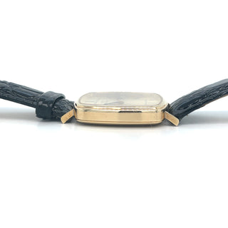 Glycine 9ct Yellow Gold Square Face Ladies Watch
