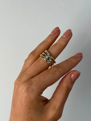 9ct Yellow Gold Gypsy Bezel Set Oval 0.23ct Laboratory Grown Diamond Ring