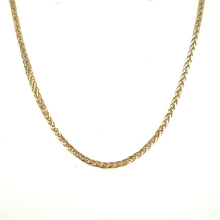 9ct Yellow Gold 18” Curteis Chain