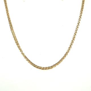 9ct Yellow Gold 20” Spiega Chain