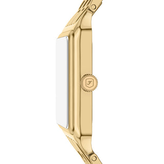 Fossil Raquel Gold Black Mother of Pearl Dial Watch