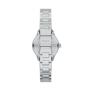 Fossil Gilmore Three-Hand Silver Colour Stainless Steel Watch