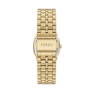 Fossil Harlow Three-Hand Gold-Tone Black Dial Stainless Steel Watch