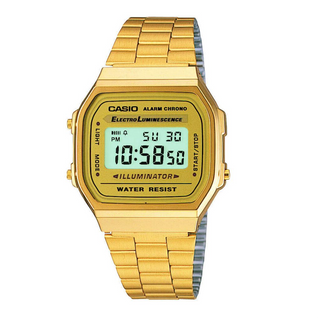 Casio Vintage Golden Digital Watch