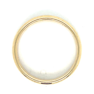 Vintage 18ct Yellow Gold Tiffany Forever 4.5mm Wedding Band