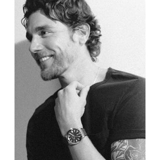 Fossil Everett Three-Hand Date Brown Leather Watch