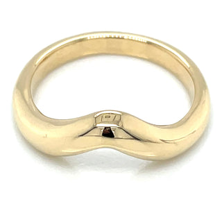 Tadgh Óg 18ct Yellow Gold Chunky Wishbone Ring