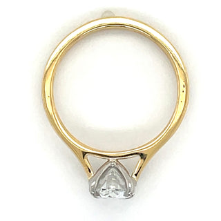 Emma - 18ct Yellow Gold 1.37ct Laboratory Grown Oval Solitaire Diamond Ring