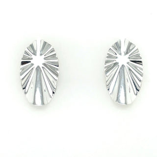 Aura Sterling Silver Ray of Light Drop Earrings