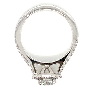 Willow Platinum Round Brilliant Halo Earth Grown Diamond Engagement Ring