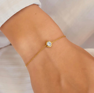 Ania Haie Gold Just You Solitaire Bracelet