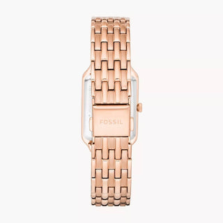 Fossil Three-Hand Date Rose Gold-Tone Stainless Steel Watch