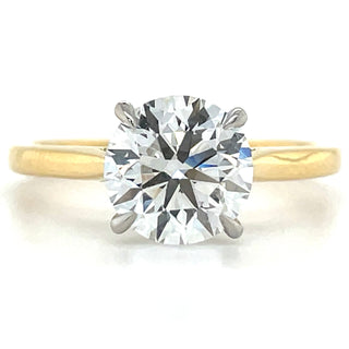 Lily - 18ct Yellow Gold Laboratory Grown 1.75ct Round Solitaire Diamond Ring
