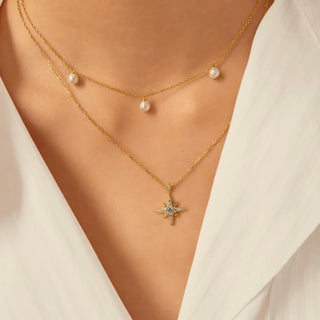 Ania Haie Gold Nova Star Necklace
