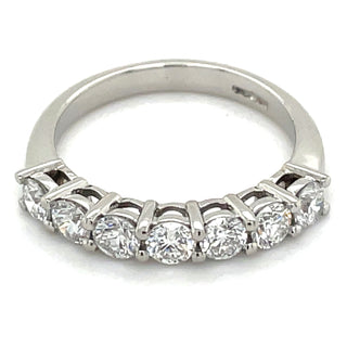 Platinum 1.01ct 7 Stone Laboratory Grown Diamond Ring