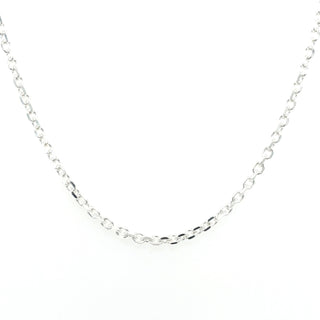 Sterling Silver Round Anchor Chain