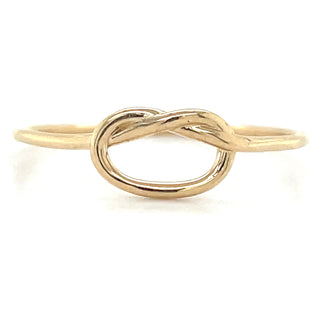 9ct Yellow Gold Love Knot Ring