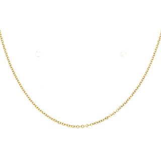 9ct Yellow Gold 18” and 16” Chain