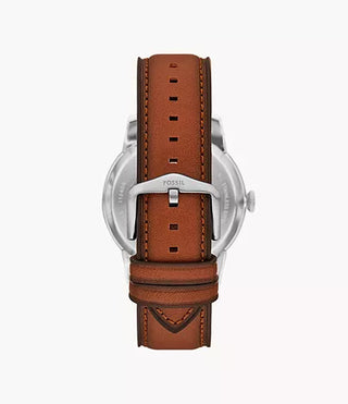 Fossil Townsman Automatic Brown Leather Watch