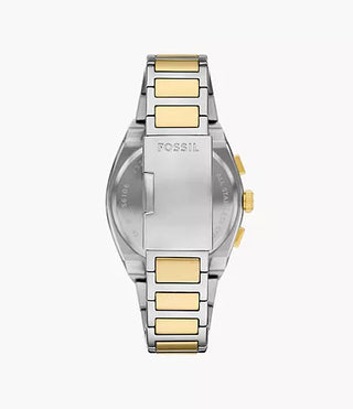 Fossil Everett Chronograph Two-Tone Stainless Steel Watch