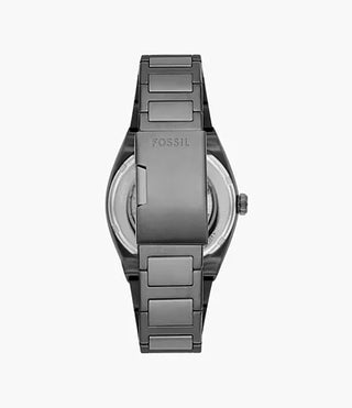 Fossil Everett Automatic Smoke Stainless Steel Watch
