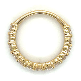 18ct Yellow Gold Laboratory Grown 1.43ct Diamond Eternity Ring