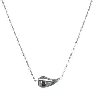 Sterling Silver Petite Teardrop Necklace