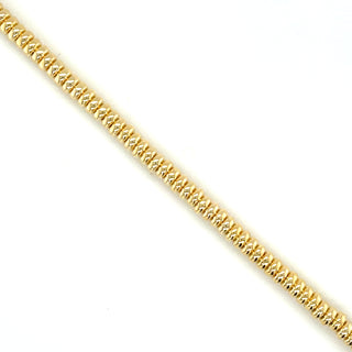 Golden Small Beaded Bracelet