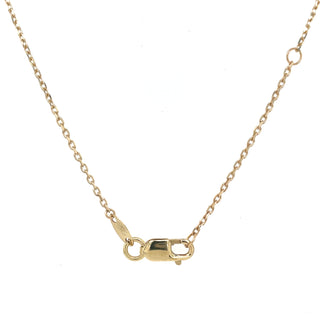 9ct Yellow Gold Open Irregular Wave Pendant