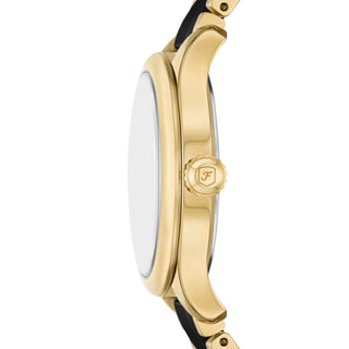 Fossil Gilmore Black and Gold Tone Watch