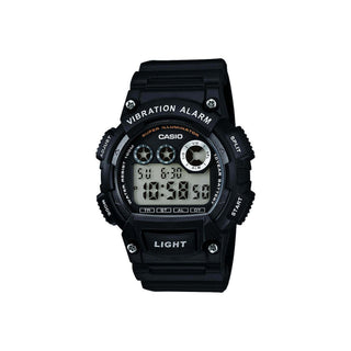Casio Collection Gents Black Resin Strap Watch