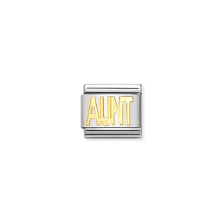 Composable Classic WRITINGS Steel And 18ct Gold AUNT