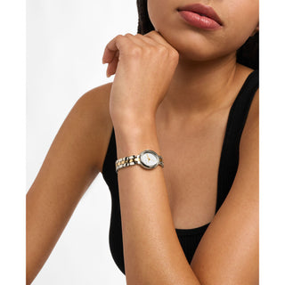 Michael Kors Two Tone Maude Round Three Hand Watch