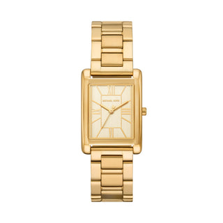 Michael Kors Essex Golden Square Three Hand Watch