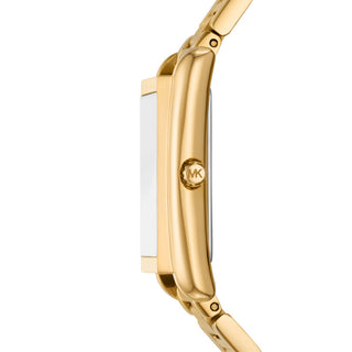 Michael Kors Essex Golden Square Three Hand Watch