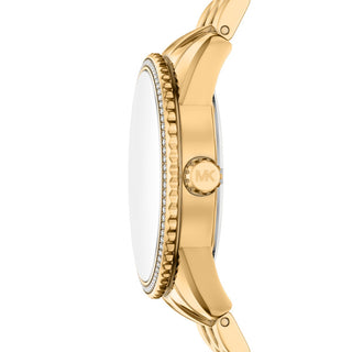 Michael Kors Golden Bryant Three Hand Watch with Multi Brown Dial