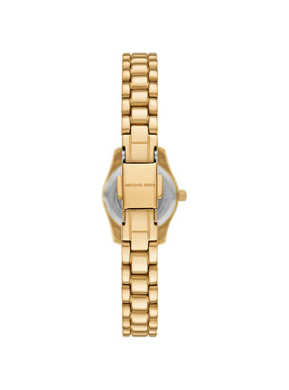 Michael Kors Lexington Petite Pavé Gold Tone Watch Set with Bracelet and Bangle
