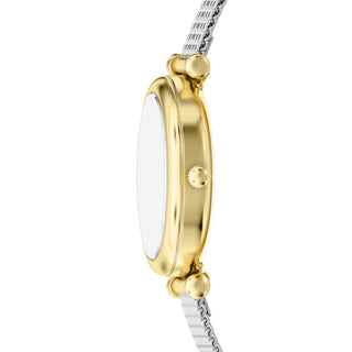 Fossil Carlie Two Tone Mother of Pearl Watch