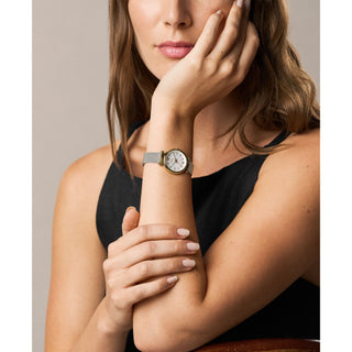 Fossil Carlie Two Tone Mother of Pearl Watch