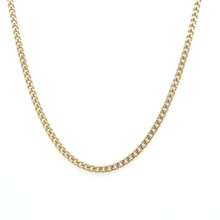 9ct Yellow Gold 20" Curb Chain