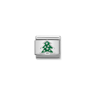 COMPOSABLE Classic SYMBOLS stainless steel, enamel and 925 sterling silver Christmas Tree