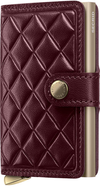 Secrid Premium Miniwallet+ Emboss Bordeaux