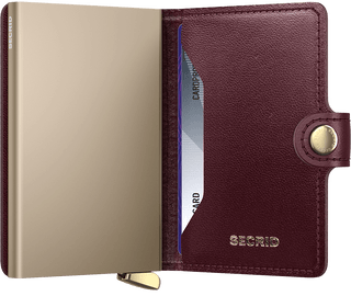 Secrid Premium Miniwallet+ Emboss Bordeaux