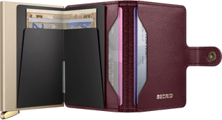Secrid Premium Miniwallet+ Emboss Bordeaux
