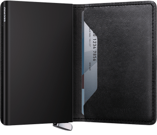 Secrid Premium Miniwallet+ Emboss Lines Black