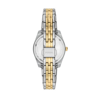 Fossil Scarlette Three-Hand Two-Tone Stainless Steel Watch