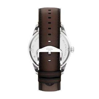 Fossil Pearson 42mm Multifunction Brown Leather Watch