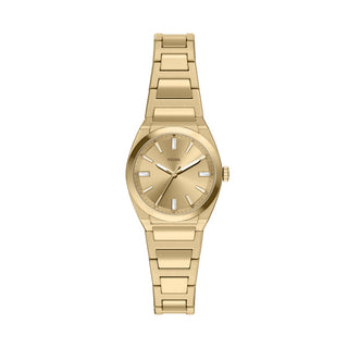 Fossil Everett Three-Hand Gold-Tone Stainless Steel Watch
