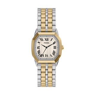 Fossil Harlow Three-Hand Two-Tone Stainless Steel Watch
