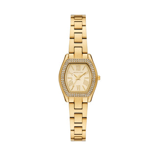 Michael Kors Petite Chelsea Pavé Gold Watch